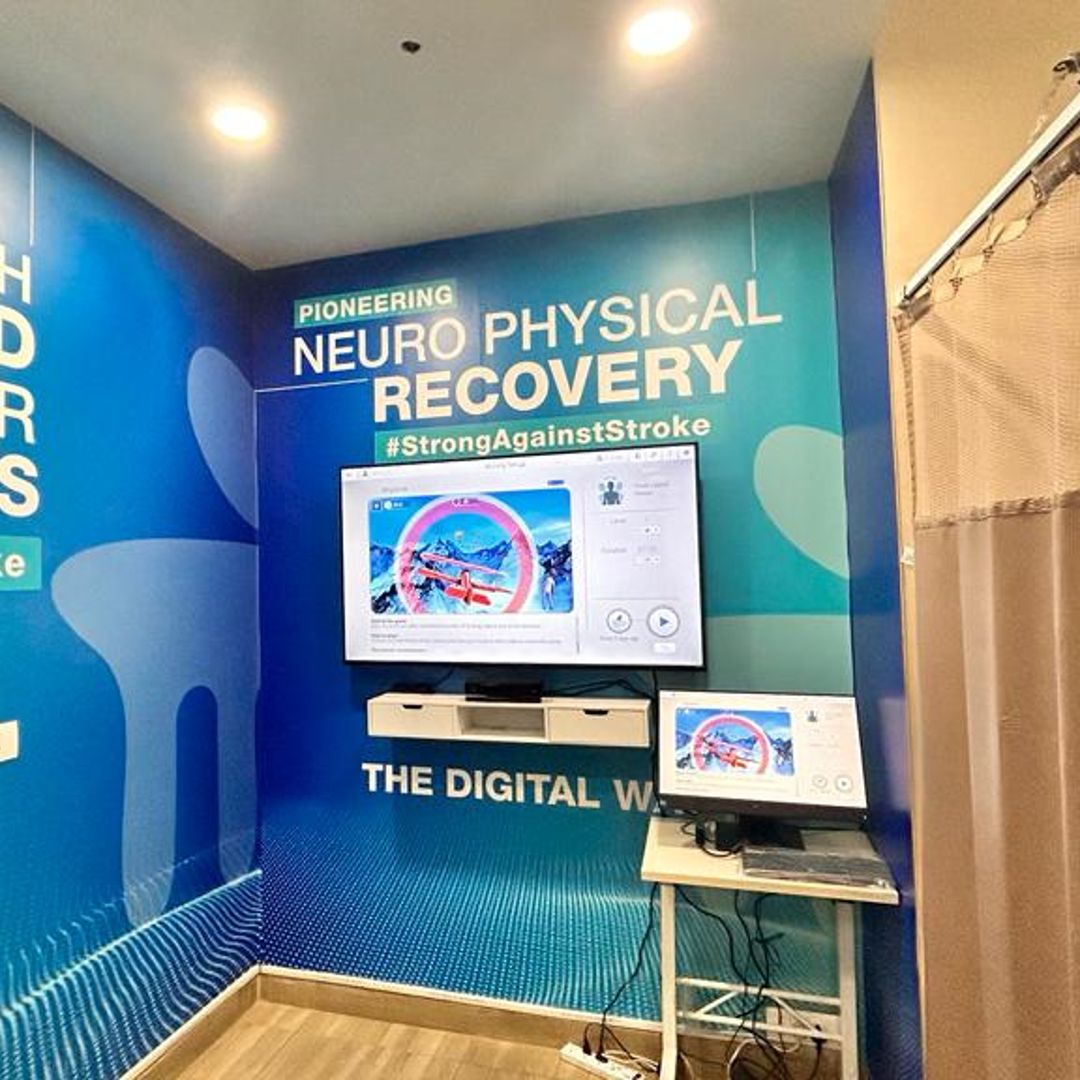 Neuro physical recovery unit with digital rehabilitation
